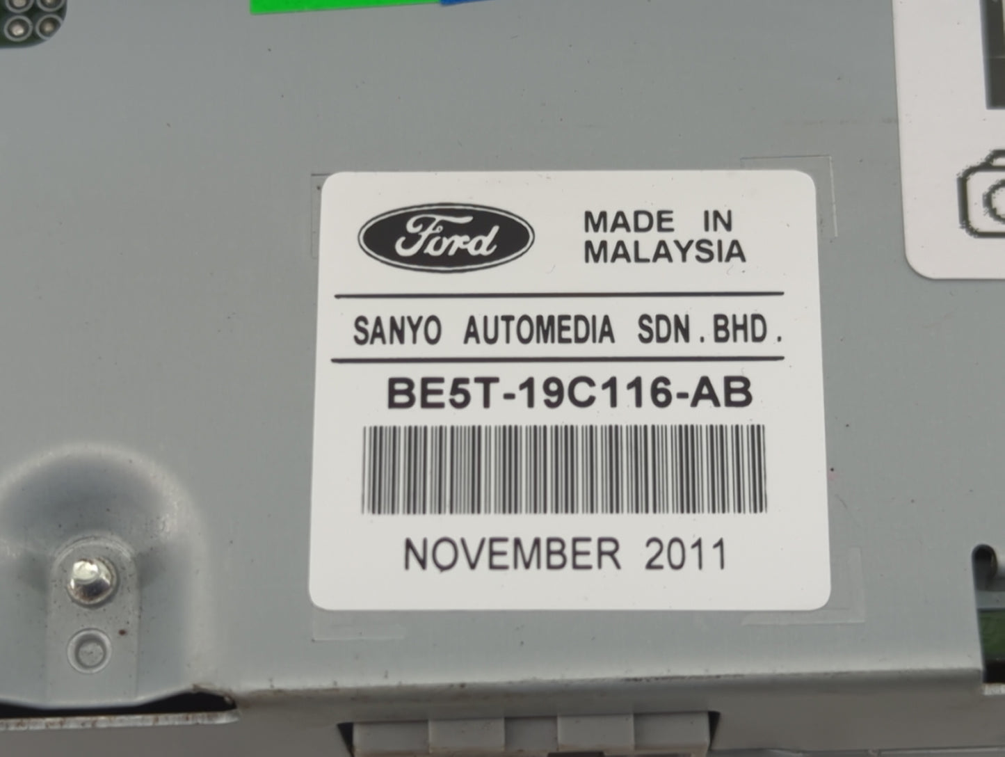 2010-2012 Ford Fusion Information Display Screen 1469135 - Oemusedautoparts1.com