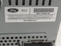 2010-2012 Ford Fusion Radio AM FM Cd Player Receiver Replacement P/N:BE5T-18D822-AB Fits Fits 2010 2011 2012 OEM Used Auto P
