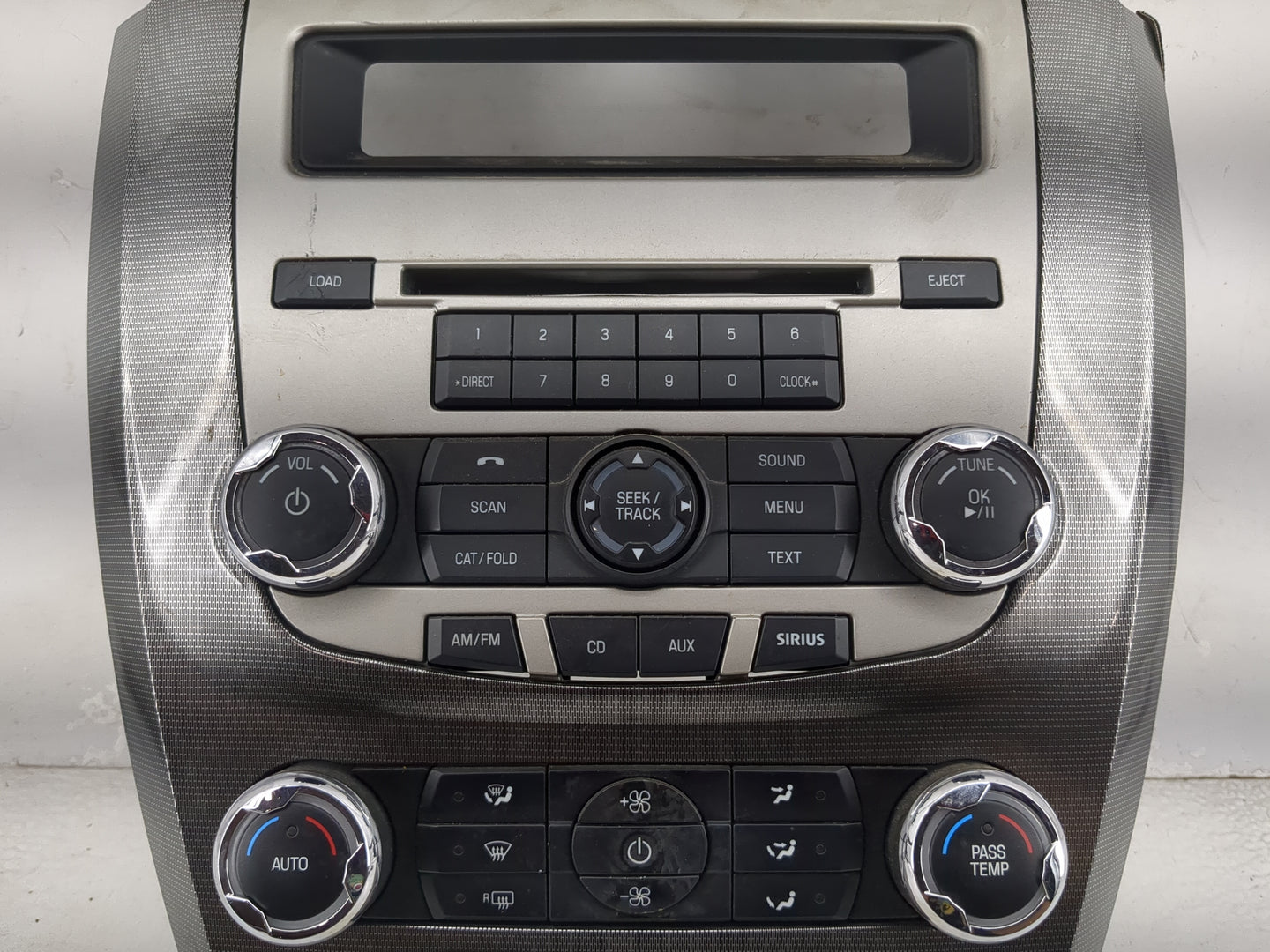 2010-2012 Ford Fusion Radio Control Panel 1469804 - Oemusedautoparts1.com