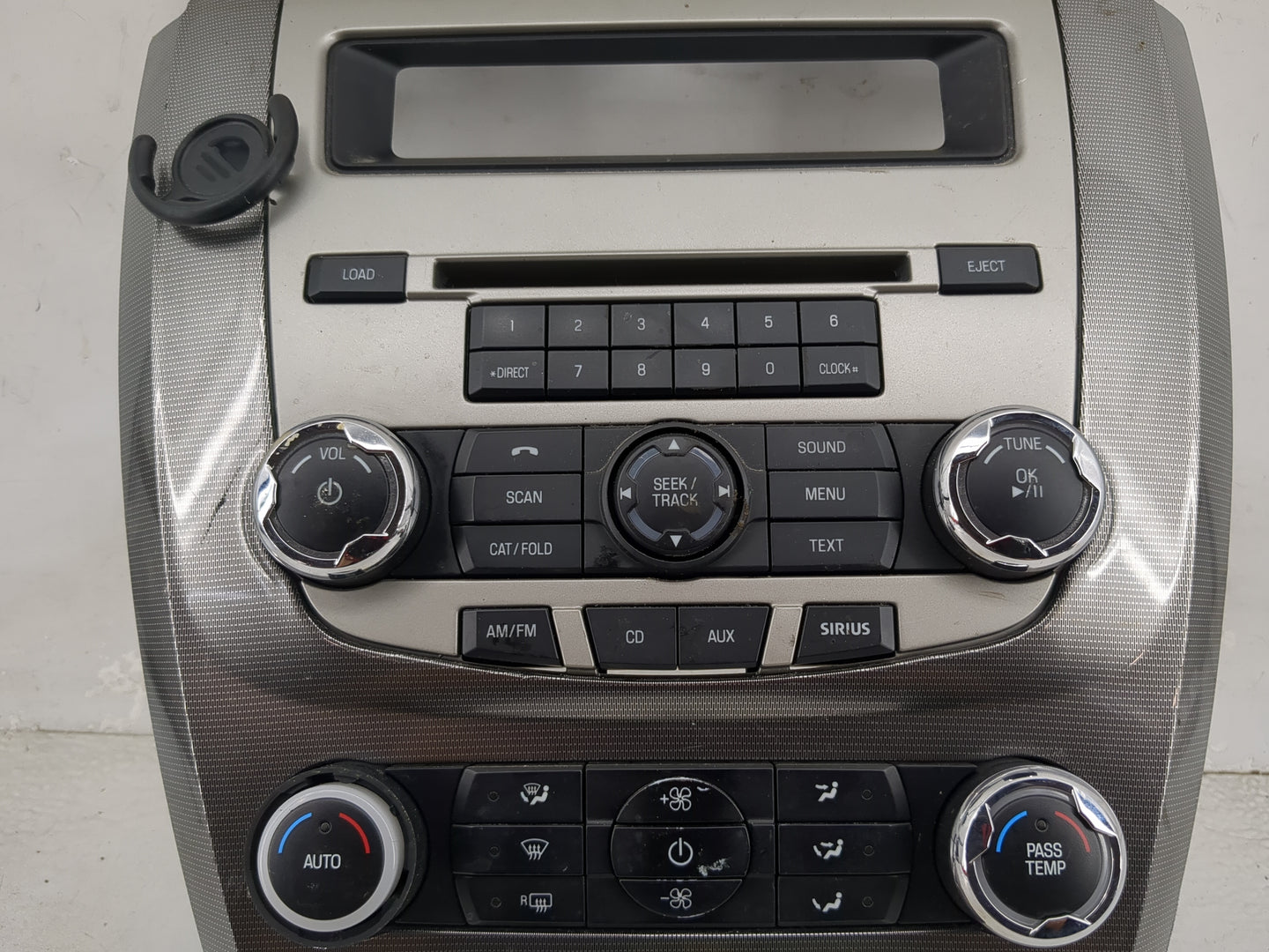 2010-2012 Ford Fusion Radio Control Panel 1469812 - Oemusedautoparts1.com