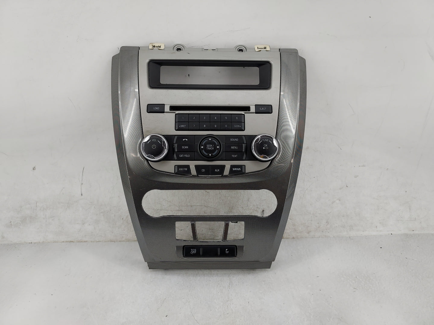 2010-2012 Ford Fusion Radio Control Panel Silver - Oemusedautoparts1.com