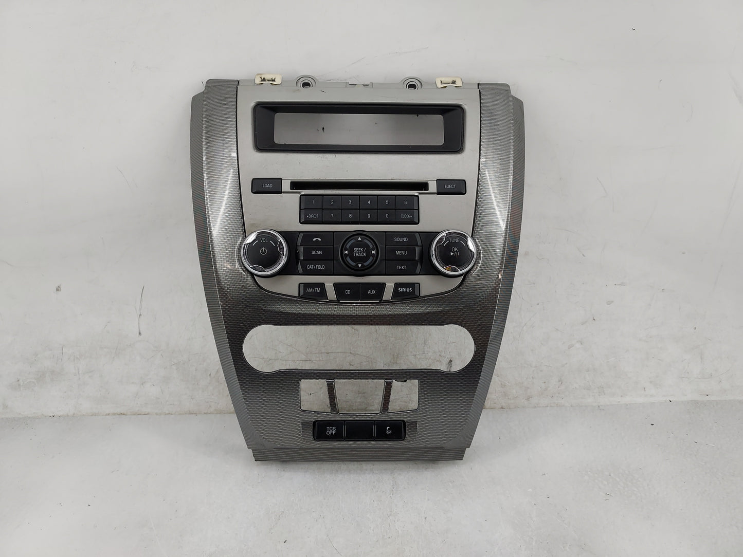 2010-2012 Ford Fusion Radio Control Panel Silver - Oemusedautoparts1.com