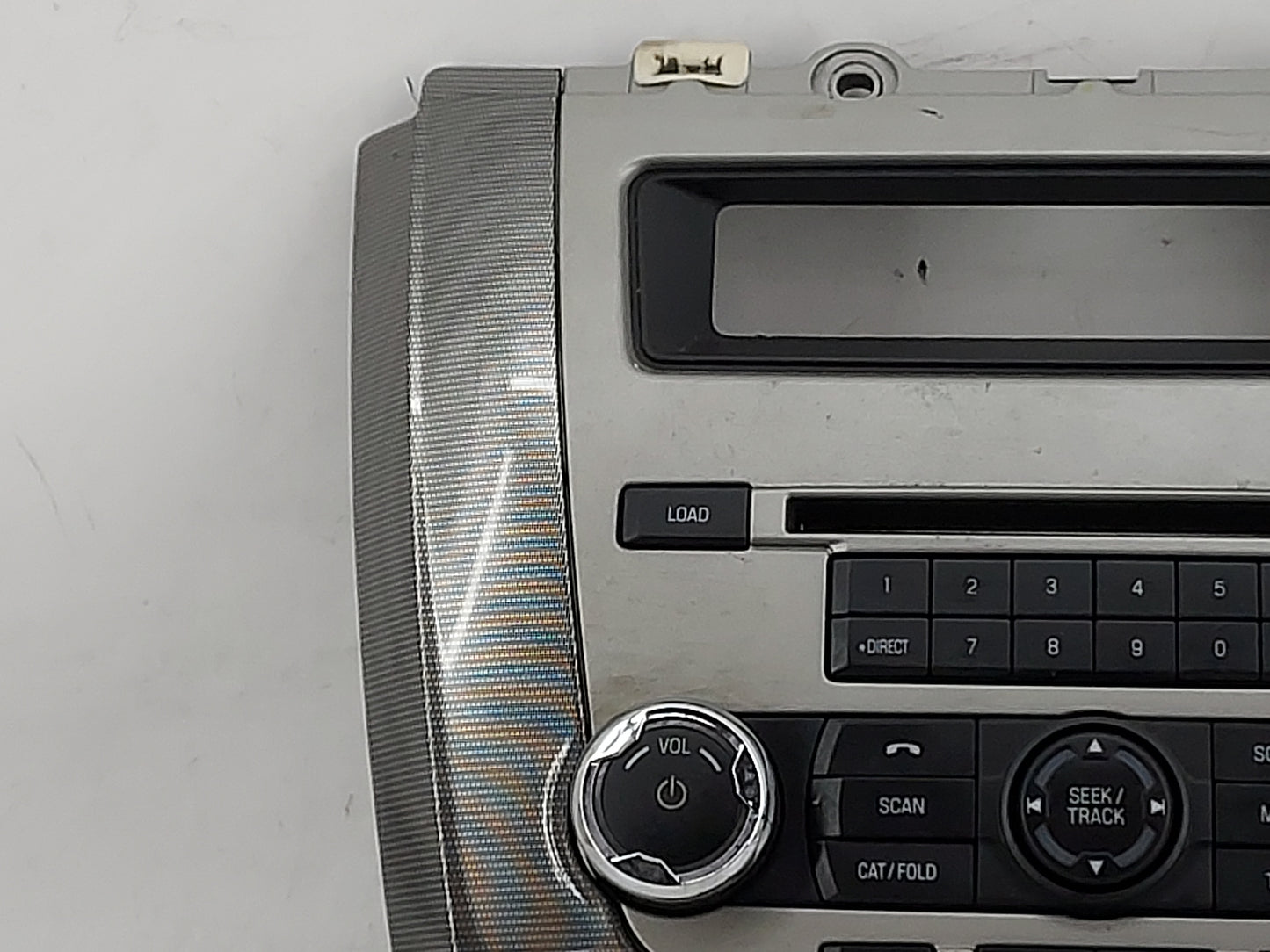 2010-2012 Ford Fusion Radio Control Panel Silver - Oemusedautoparts1.com