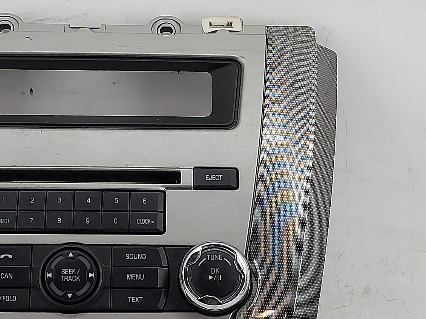 2010-2012 Ford Fusion Radio Control Panel Silver - Oemusedautoparts1.com