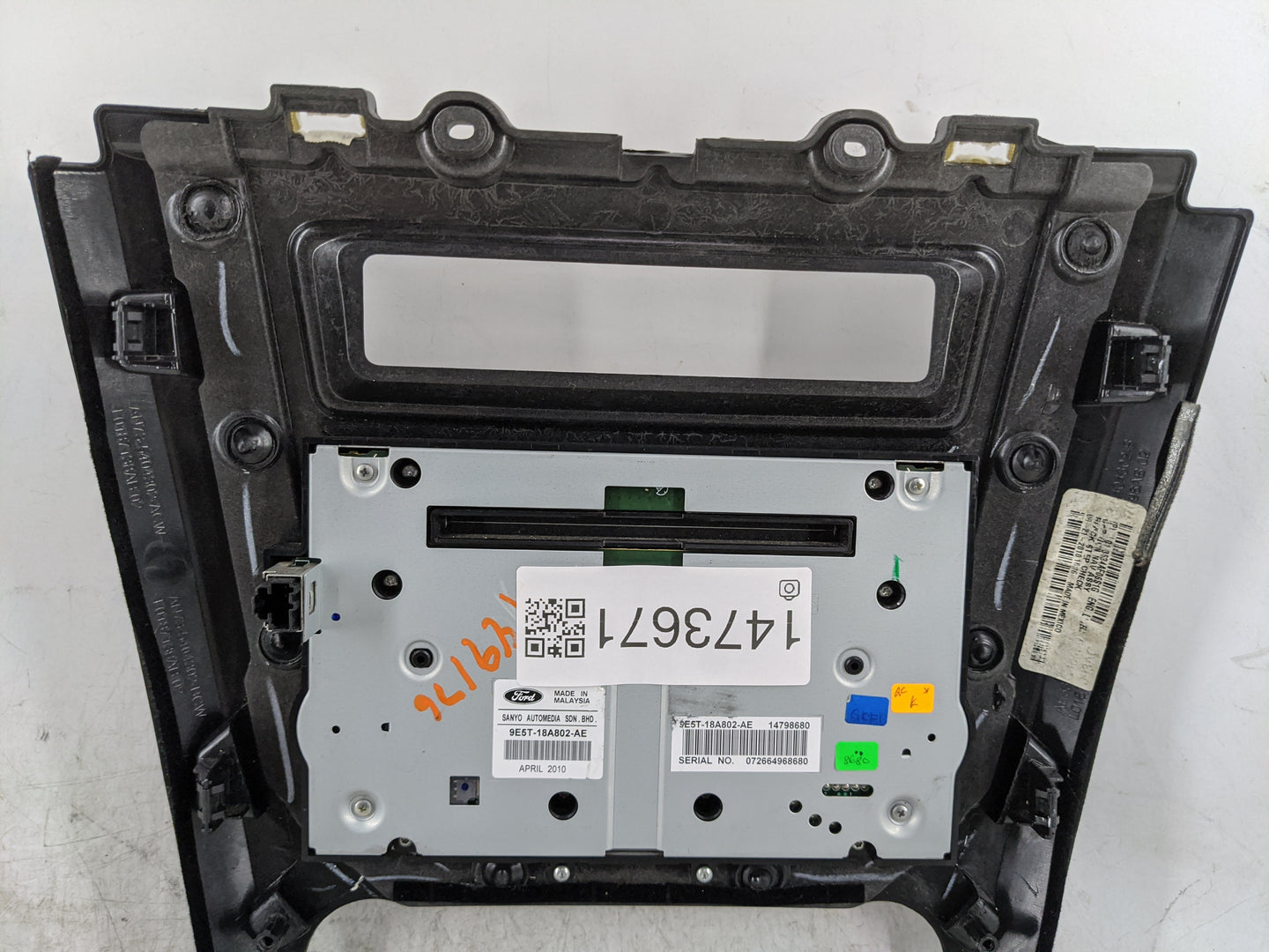2010-2012 Ford Fusion Radio Control Panel 1473671 - Oemusedautoparts1.com
