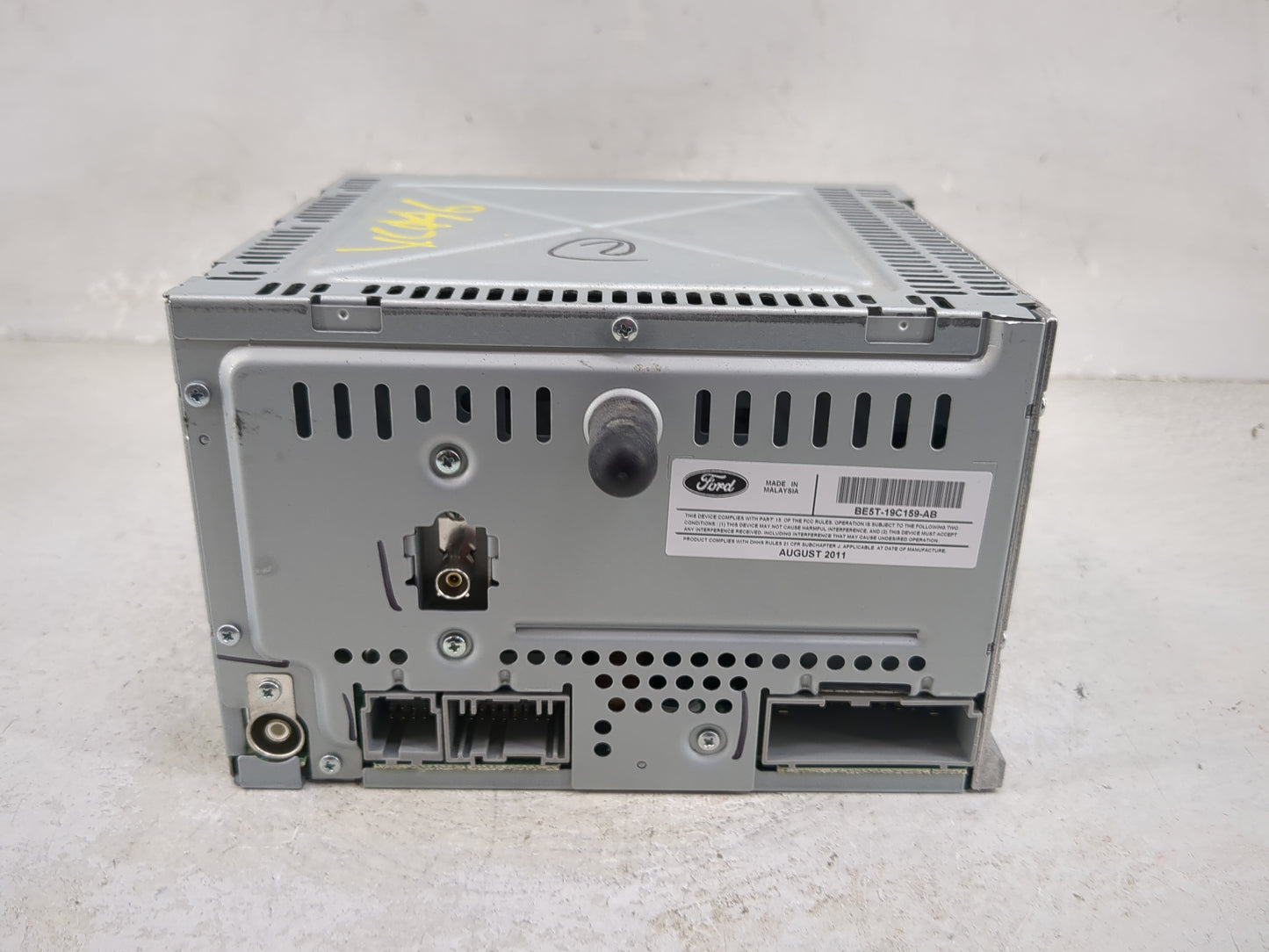 2011 Ford Fusion Radio AM FM Cd Player Receiver Replacement P/N:BE5T-19C159-AB Fits OEM Used Auto Parts - Oemusedautoparts1.
