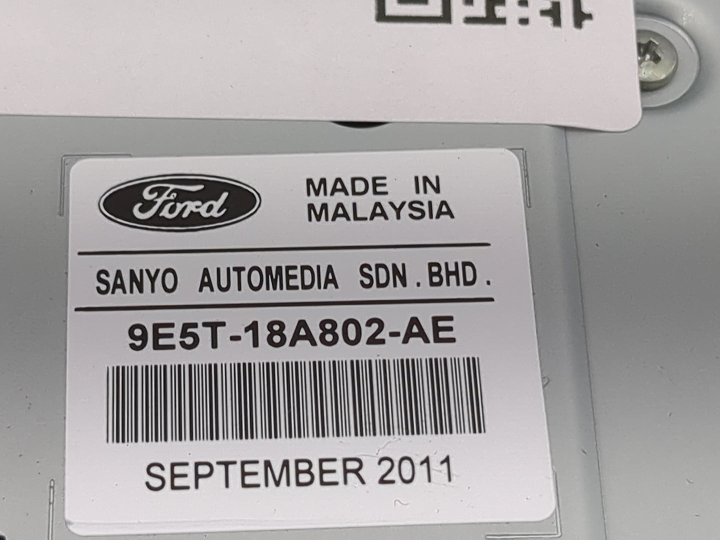 2010-2012 Ford Fusion Radio Control Panel 1475053 - Oemusedautoparts1.com