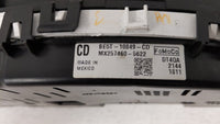 2011-2012 Ford Fusion Instrument Cluster Speedometer Gauges P/N:BE5T-10849-CD Fits Fits 2011 2012 OEM Used Auto Parts - Oemu