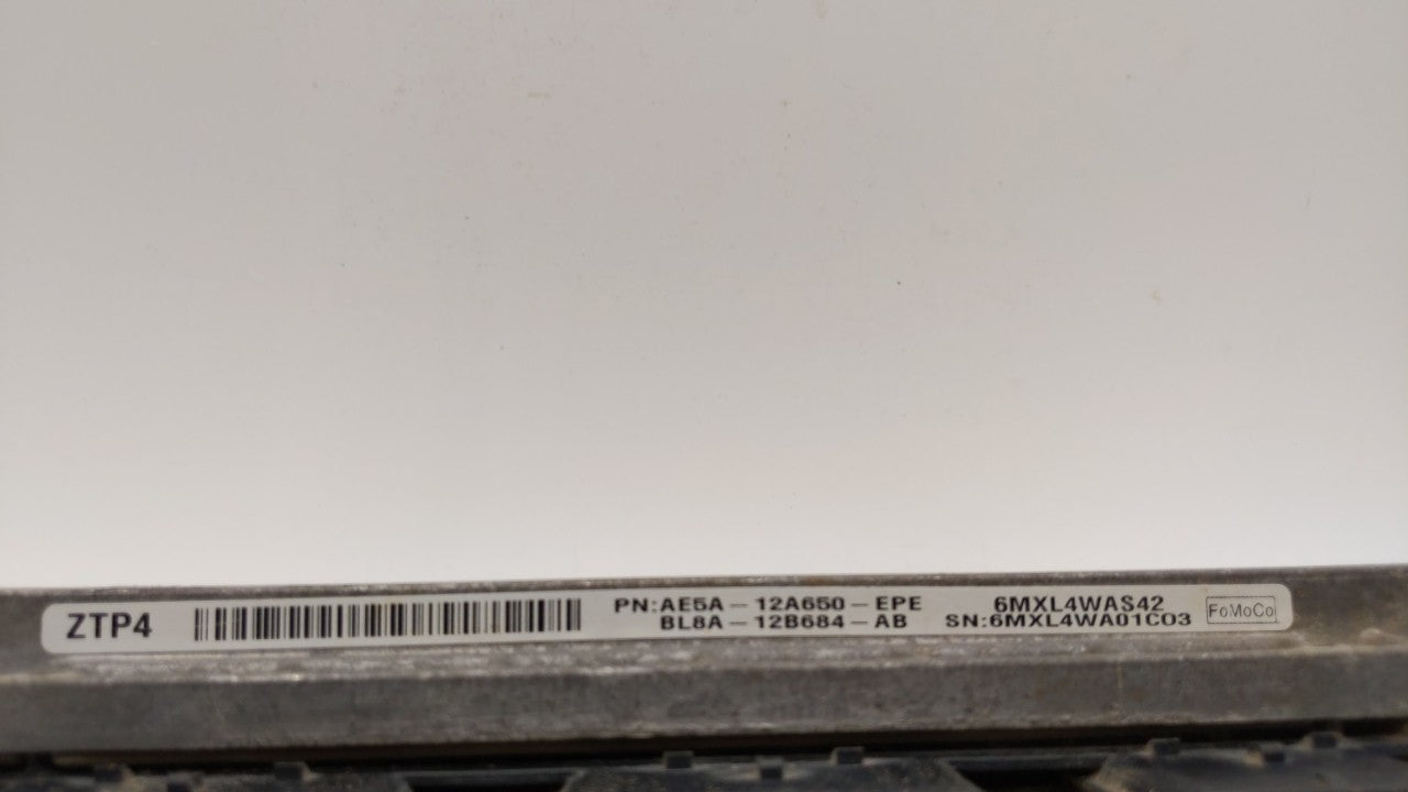 2012 Ford Fusion PCM Engine Control Computer ECU ECM PCU OEM P/N:AE5A-12A650-ERD BL8A-12B684-AB, AE5A-12A650-EPE Fits OEM Us