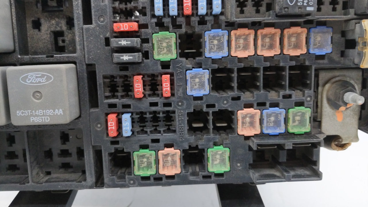 2010-2012 Ford Fusion Fusebox Fuse Box Panel Relay Module Fits Fits 2010 2011 2012 OEM Used Auto Parts - Oemusedautoparts1.c