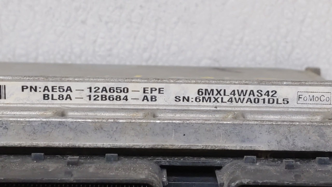 2011-2012 Ford Fusion PCM Engine Control Computer ECU ECM PCU OEM P/N:AE5A-12A560-EPE AE5Z-12A560-EPE Fits Fits 2011 2012 OE