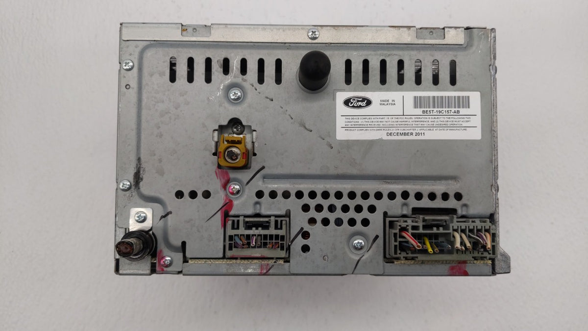 2010-2012 Ford Fusion Am Fm Cd Player Radio Receiver 195718 - Oemusedautoparts1.com