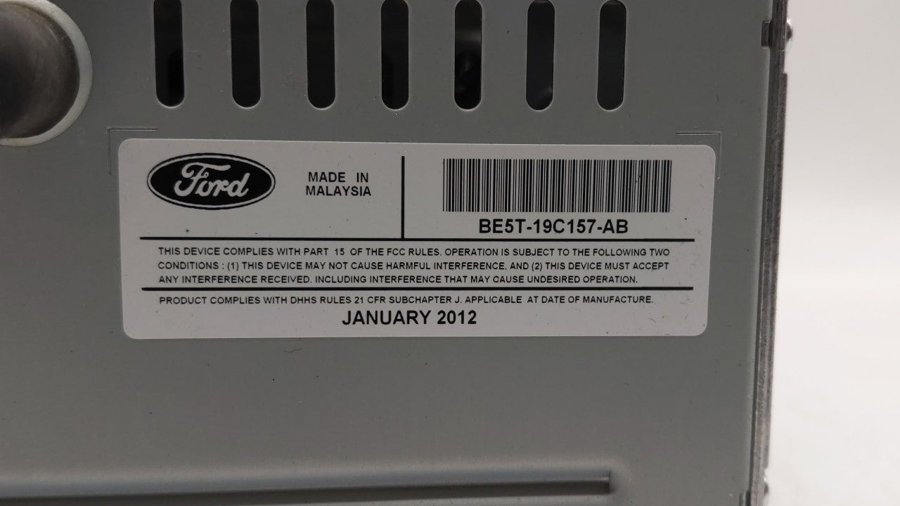 2010-2012 Ford Fusion Am Fm Cd Player Radio Receiver - Oemusedautoparts1.com