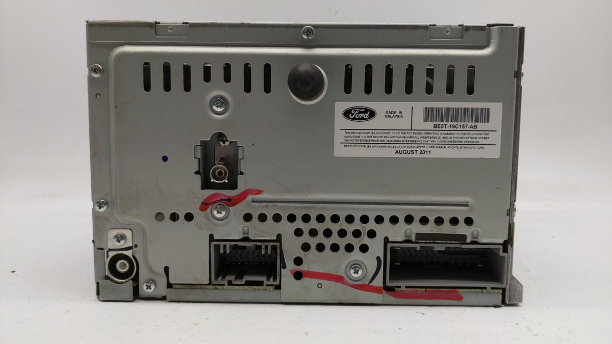 2010-2012 Ford Fusion Radio AM FM Cd Player Receiver Replacement P/N:BE5T-19C157-AB BE5T-19C157-AA Fits 2010 2011 2012 OEM U