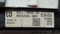 2011-2012 Ford Fusion Instrument Cluster Speedometer Gauges P/N:BE5T-10849-CD Fits Fits 2011 2012 OEM Used Auto Parts - Oemu