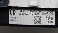 2011-2012 Ford Fusion Instrument Cluster Speedometer Gauges P/N:BE5T-10849-CD Fits Fits 2011 2012 OEM Used Auto Parts - Oemu