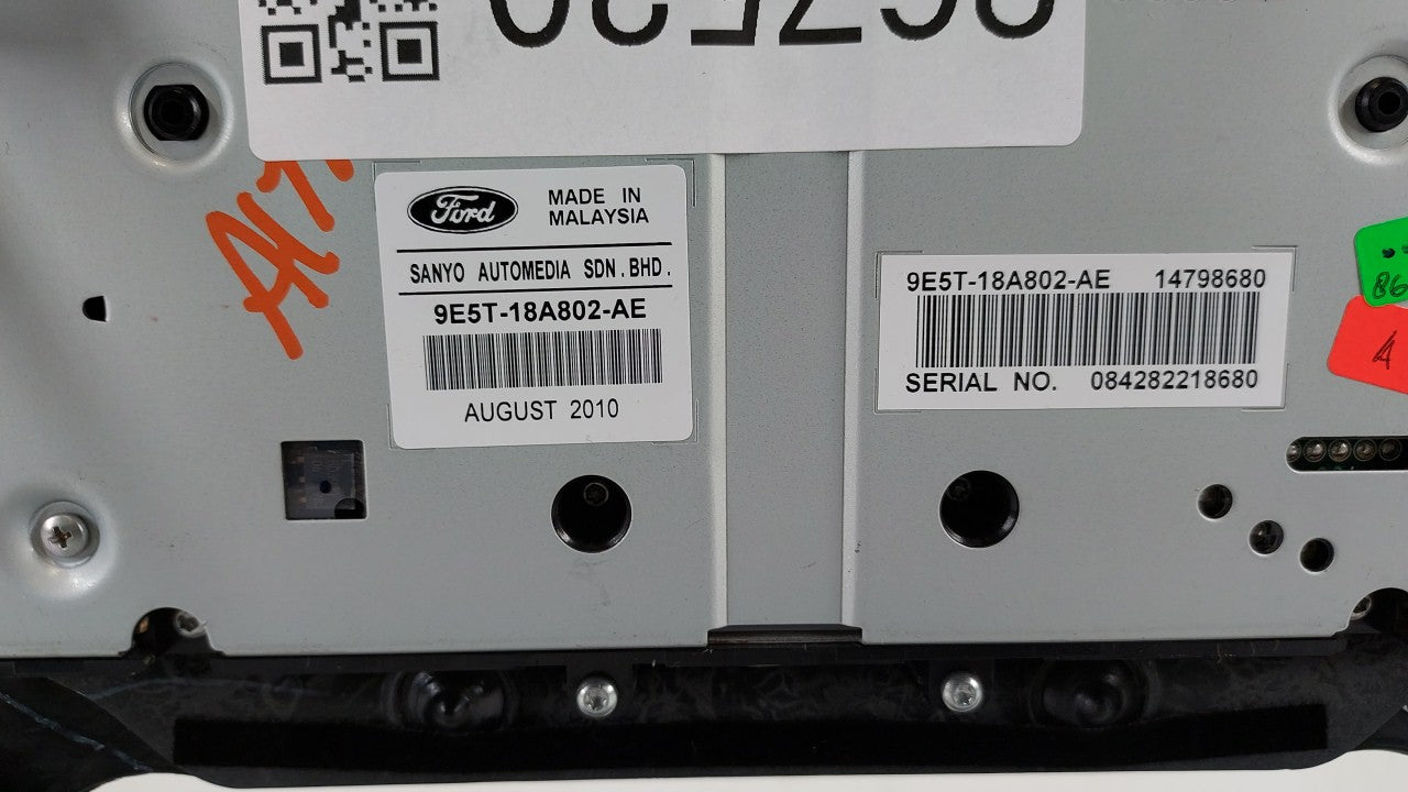 2010-2012 Ford Fusion Radio Control Panel - Oemusedautoparts1.com
