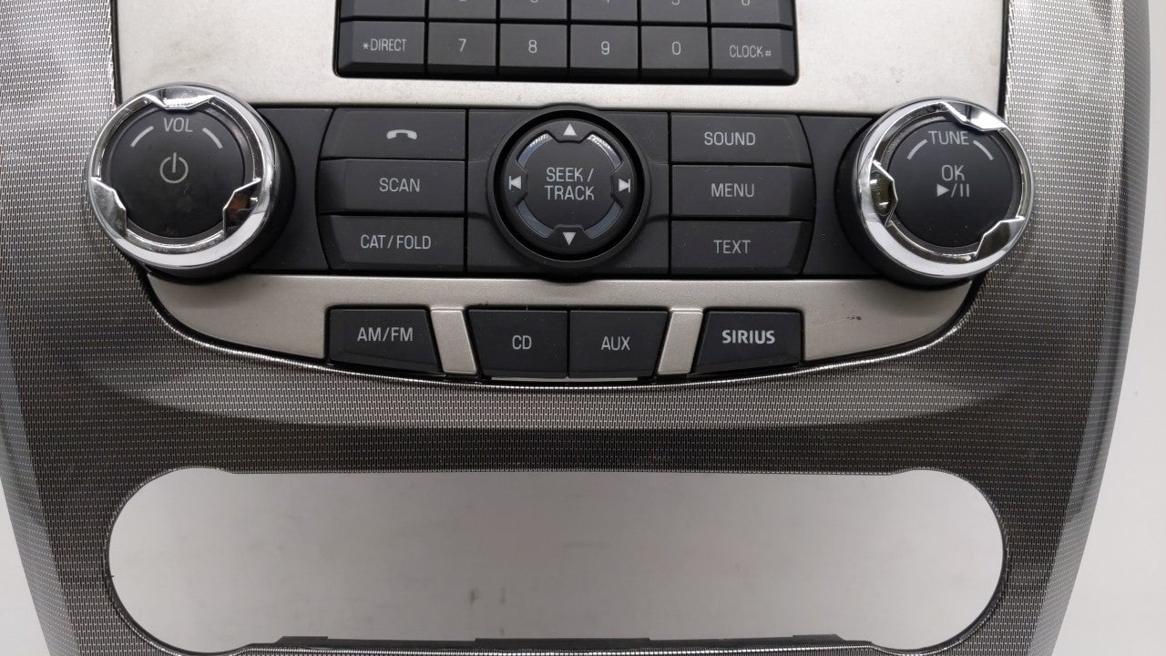 2010-2012 Ford Fusion Radio Control Panel - Oemusedautoparts1.com