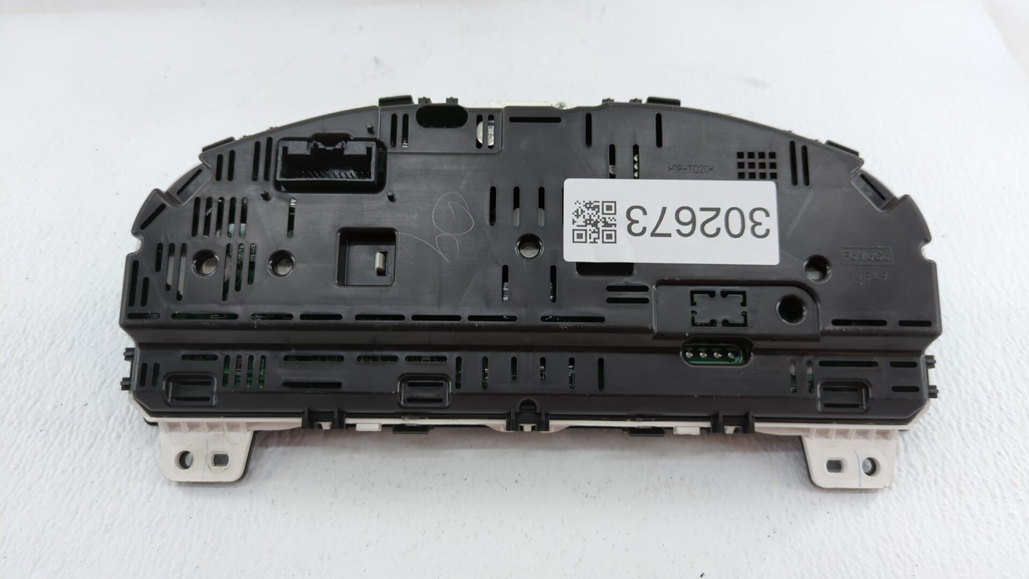 2011-2012 Ford Fusion Instrument Cluster Speedometer Gauges P/N:BE5T-10849-CD Fits Fits 2011 2012 OEM Used Auto Parts - Oemu