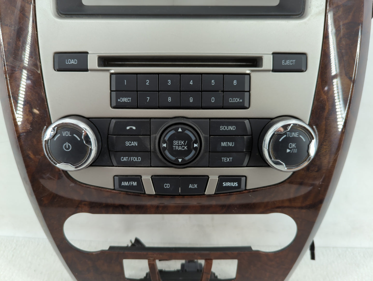 2010-2012 Ford Fusion Radio Control Panel - Oemusedautoparts1.com