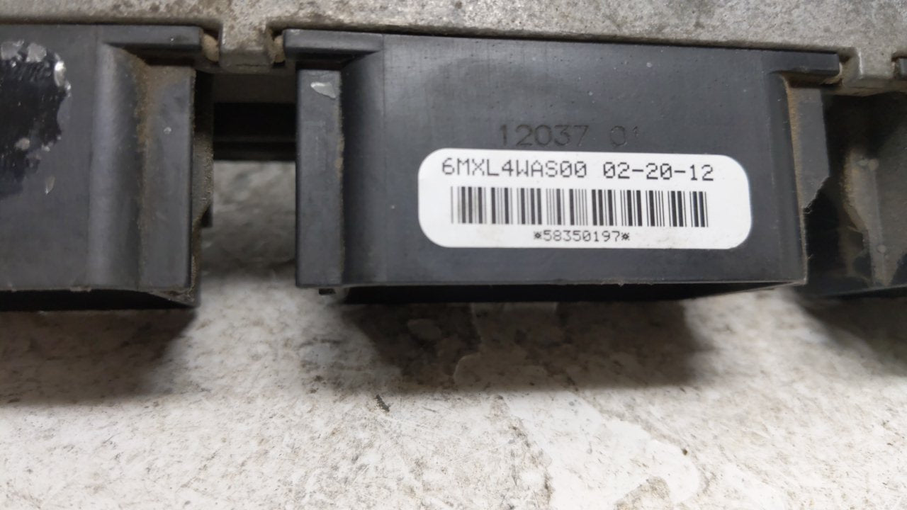 2012 Ford Fusion PCM Engine Control Computer ECU ECM PCU OEM P/N:AE5A-12A650-FKA AE5A-12A650-FKB Fits OEM Used Auto Parts - 