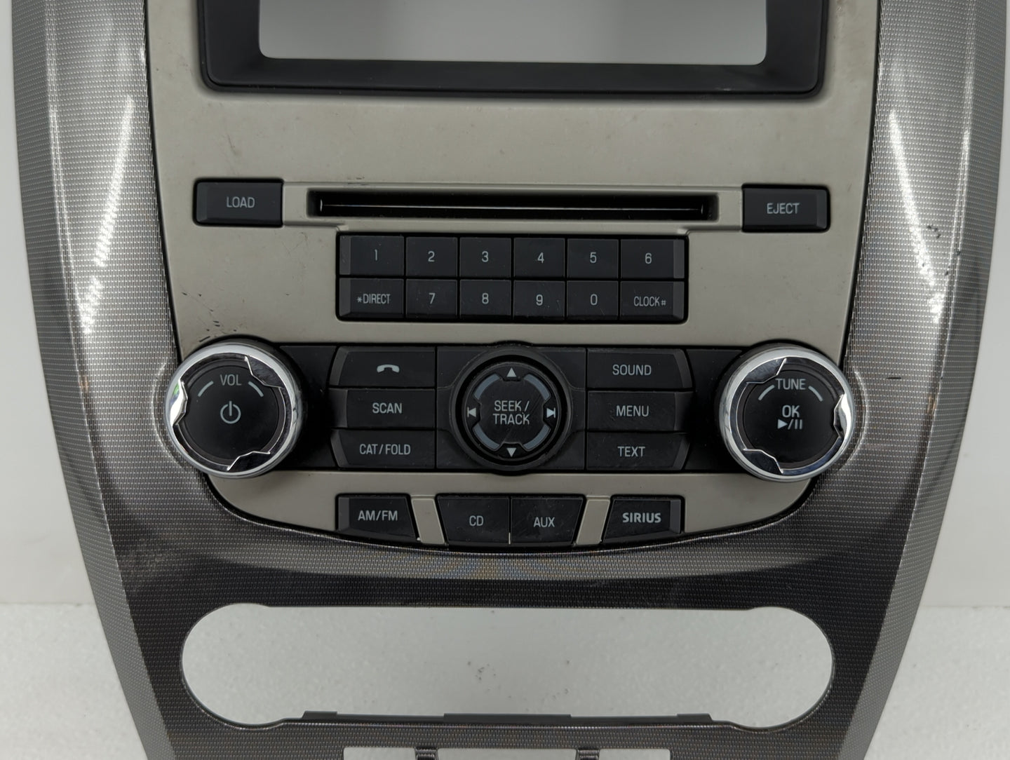 2010-2012 Ford Fusion Radio Control Panel - Oemusedautoparts1.com