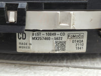 2011-2012 Ford Fusion Instrument Cluster Speedometer Gauges P/N:BE5T-10849-CD Fits Fits 2011 2012 OEM Used Auto Parts - Oemu