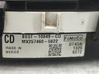2011-2012 Ford Fusion Instrument Cluster Speedometer Gauges P/N:BE5T-10849-CD Fits Fits 2011 2012 OEM Used Auto Parts - Oemu