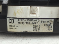 2011-2012 Ford Fusion Instrument Cluster Speedometer Gauges P/N:BE5T-10849-CD Fits Fits 2011 2012 OEM Used Auto Parts - Oemu