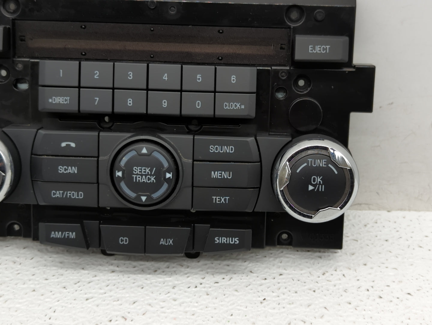 2010-2012 Ford Fusion Radio Control Panel - Oemusedautoparts1.com
