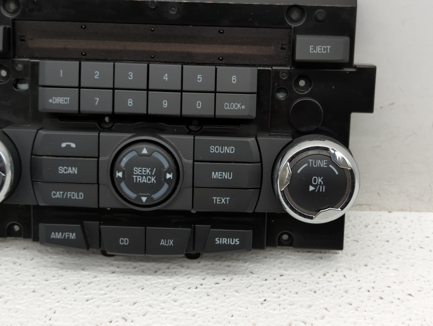 2010-2012 Ford Fusion Radio Control Panel - Oemusedautoparts1.com