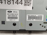 2010-2012 Ford Fusion Radio Control Panel - Oemusedautoparts1.com