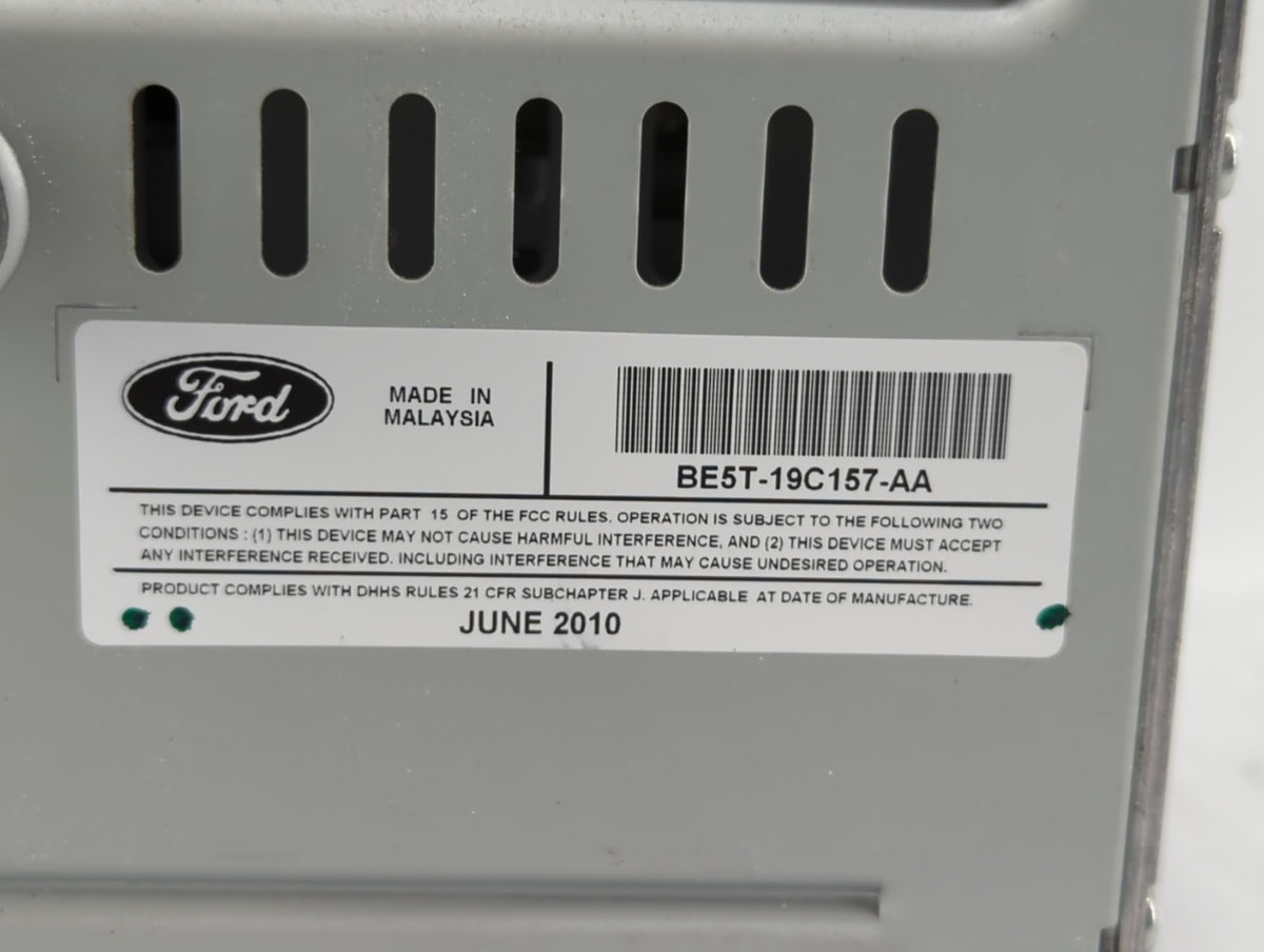 2010-2012 Ford Fusion Am Fm Cd Player Radio Receiver 426726 - Oemusedautoparts1.com