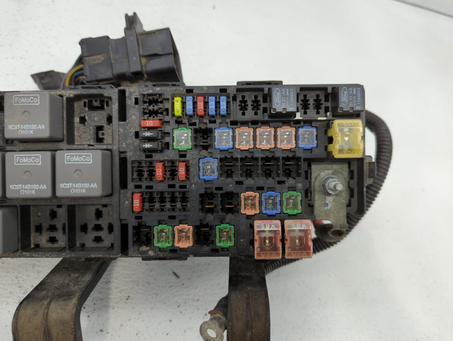 2010-2012 Ford Fusion Fusebox Fuse Box Panel Relay Module P/N:BE5T-14290-F 54-7146-30, 6E5T-14A003-AB Fits Fits 2010 2011 20