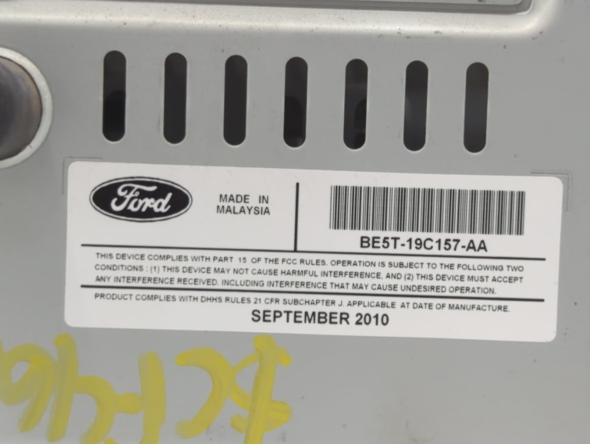 2010-2012 Ford Fusion Am Fm Cd Player Radio Receiver 451819 - Oemusedautoparts1.com
