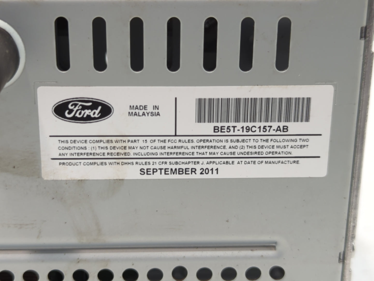 2010-2012 Ford Fusion Undefined 456898 - Oemusedautoparts1.com