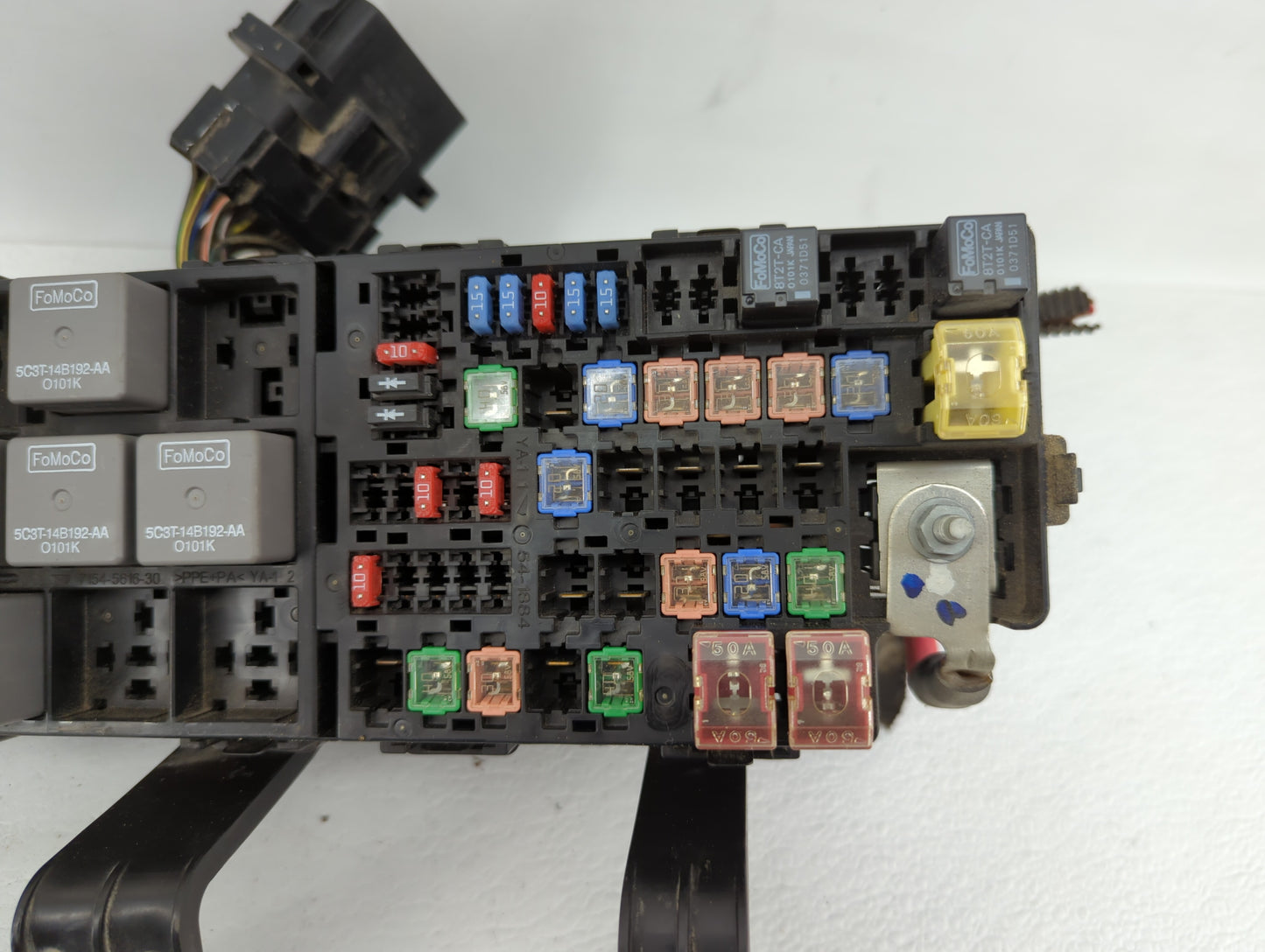 2010-2012 Ford Fusion Fusebox Fuse Box Panel Relay Module P/N:7E5T-14A003-BA AE5T-14290-E, 6E5T-14A003-AB Fits Fits 2010 201