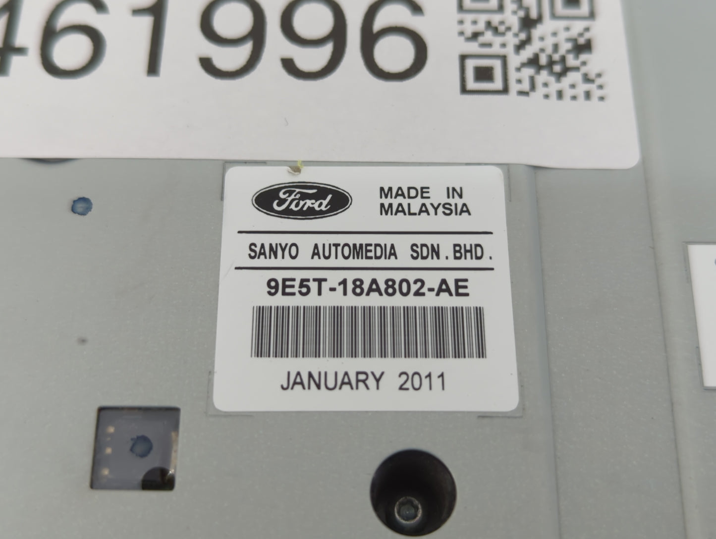 2010-2012 Ford Fusion Radio Control Panel - Oemusedautoparts1.com