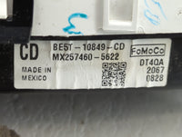 2011-2012 Ford Fusion Instrument Cluster Speedometer Gauges P/N:BE5T-10849-CD Fits Fits 2011 2012 OEM Used Auto Parts - Oemu