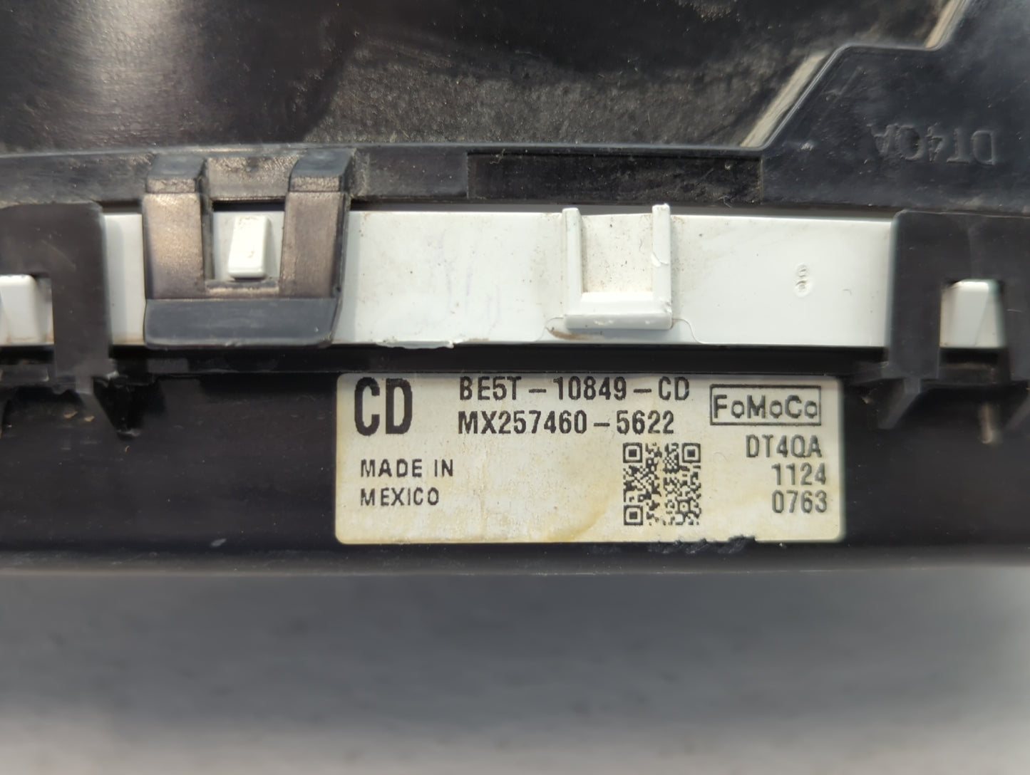 2011-2012 Ford Fusion Instrument Cluster Speedometer Gauges P/N:BE5T-10849-CD Fits Fits 2011 2012 OEM Used Auto Parts - Oemu