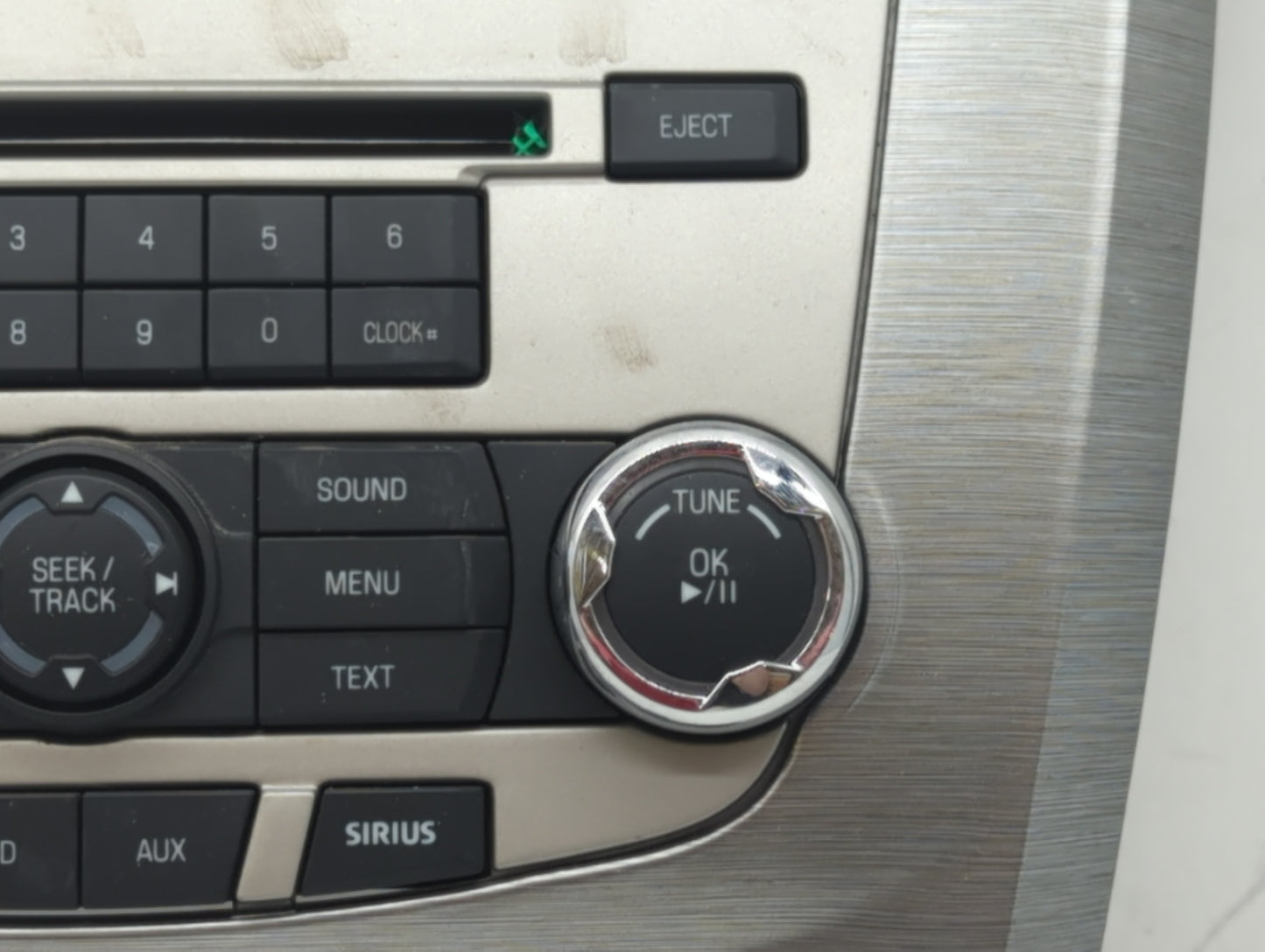 2010-2012 Ford Fusion Radio Control Panel - Oemusedautoparts1.com