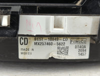 2011-2012 Ford Fusion Instrument Cluster Speedometer Gauges P/N:BE5T-10849-CD Fits Fits 2011 2012 OEM Used Auto Parts - Oemu