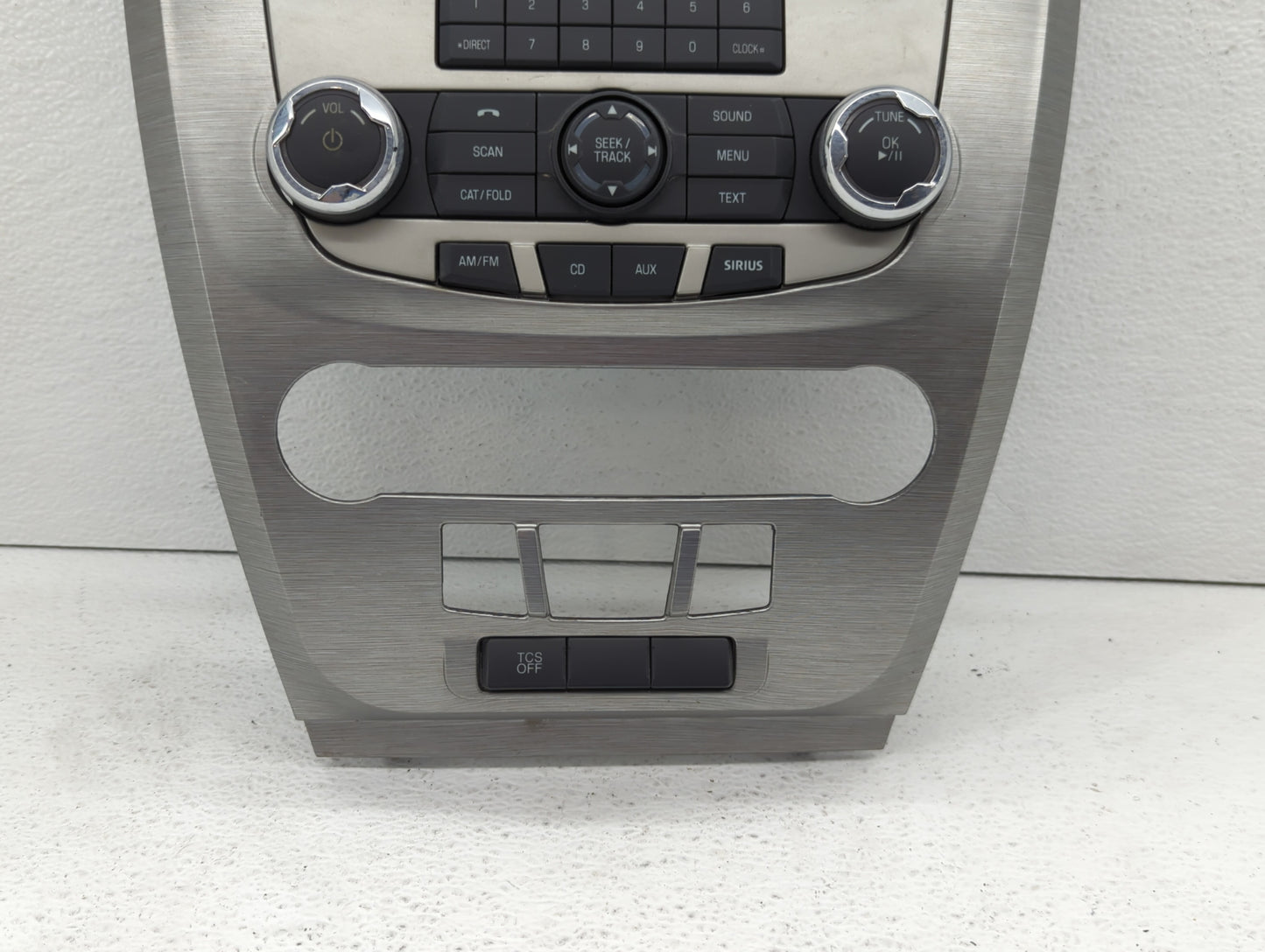 2010-2012 Ford Fusion Radio Control Panel - Oemusedautoparts1.com