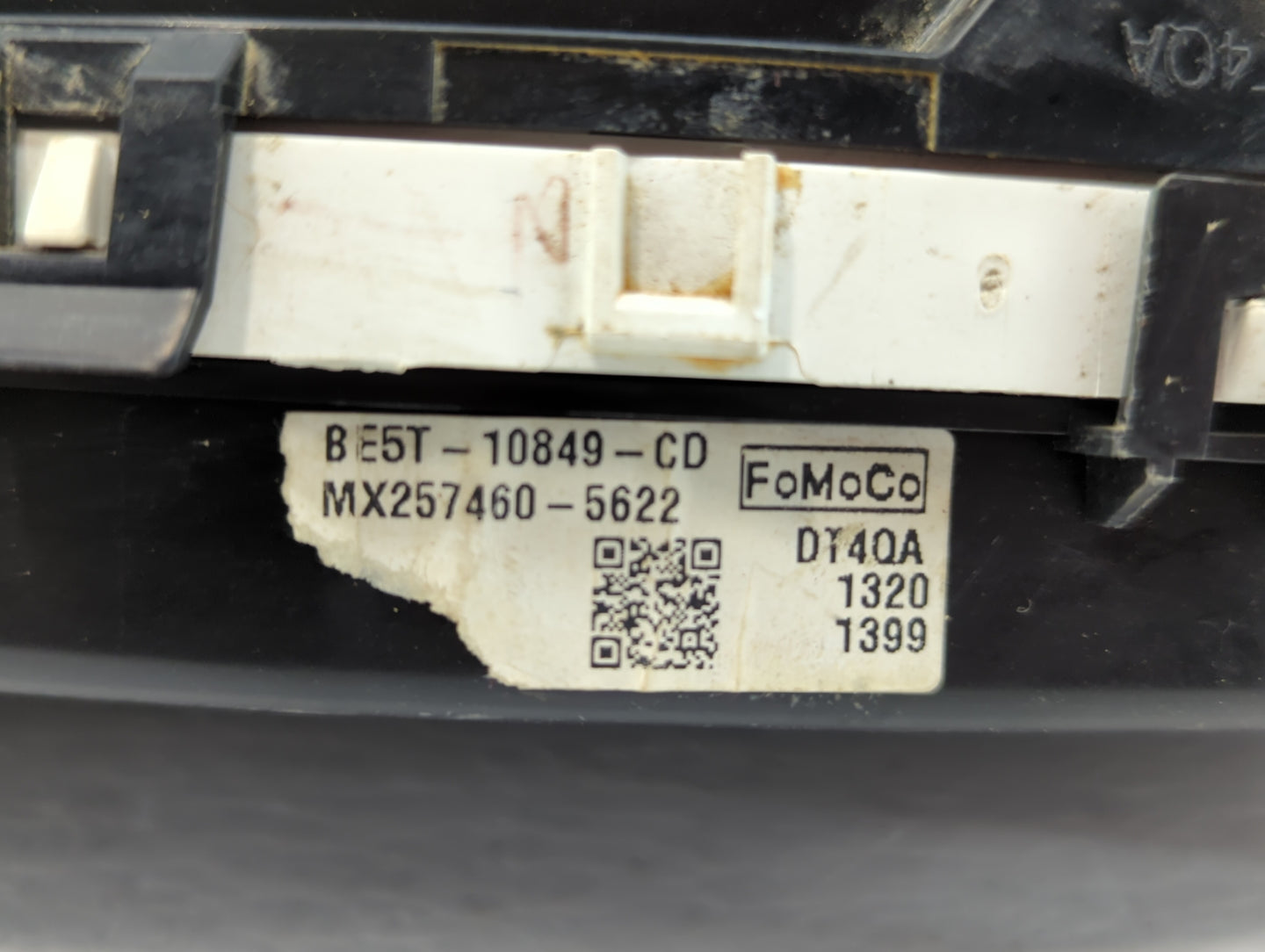 2011-2012 Ford Fusion Instrument Cluster Speedometer Gauges P/N:BE5T-10849-CD Fits Fits 2011 2012 OEM Used Auto Parts - Oemu