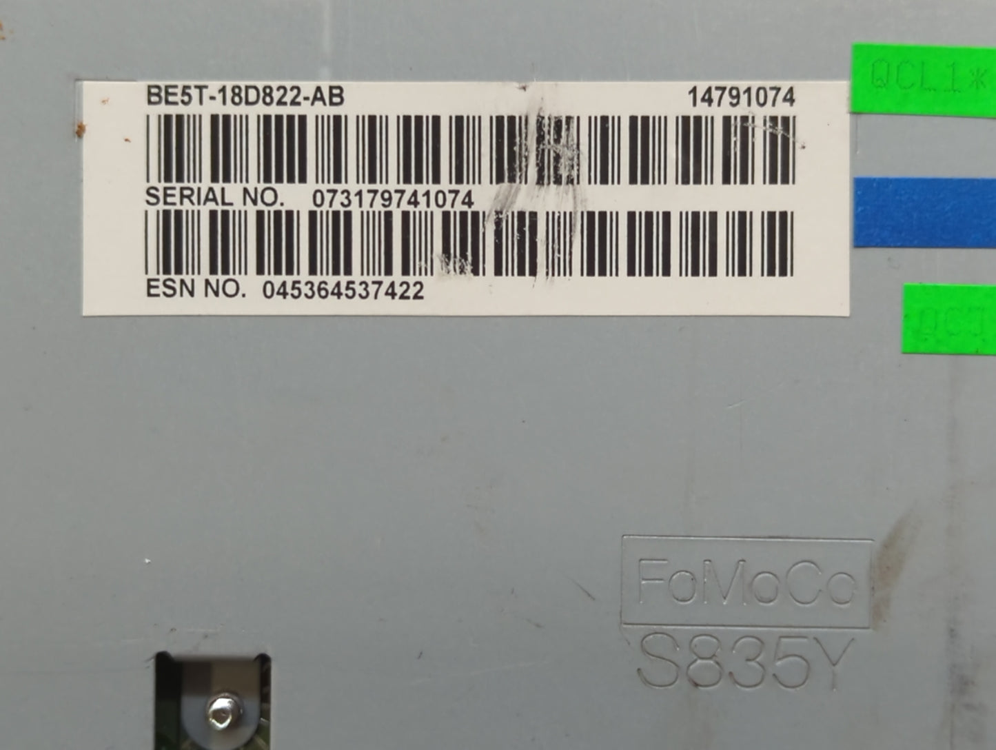 2011-2012 Ford Fusion Am Fm Cd Player Radio Receiver - Oemusedautoparts1.com