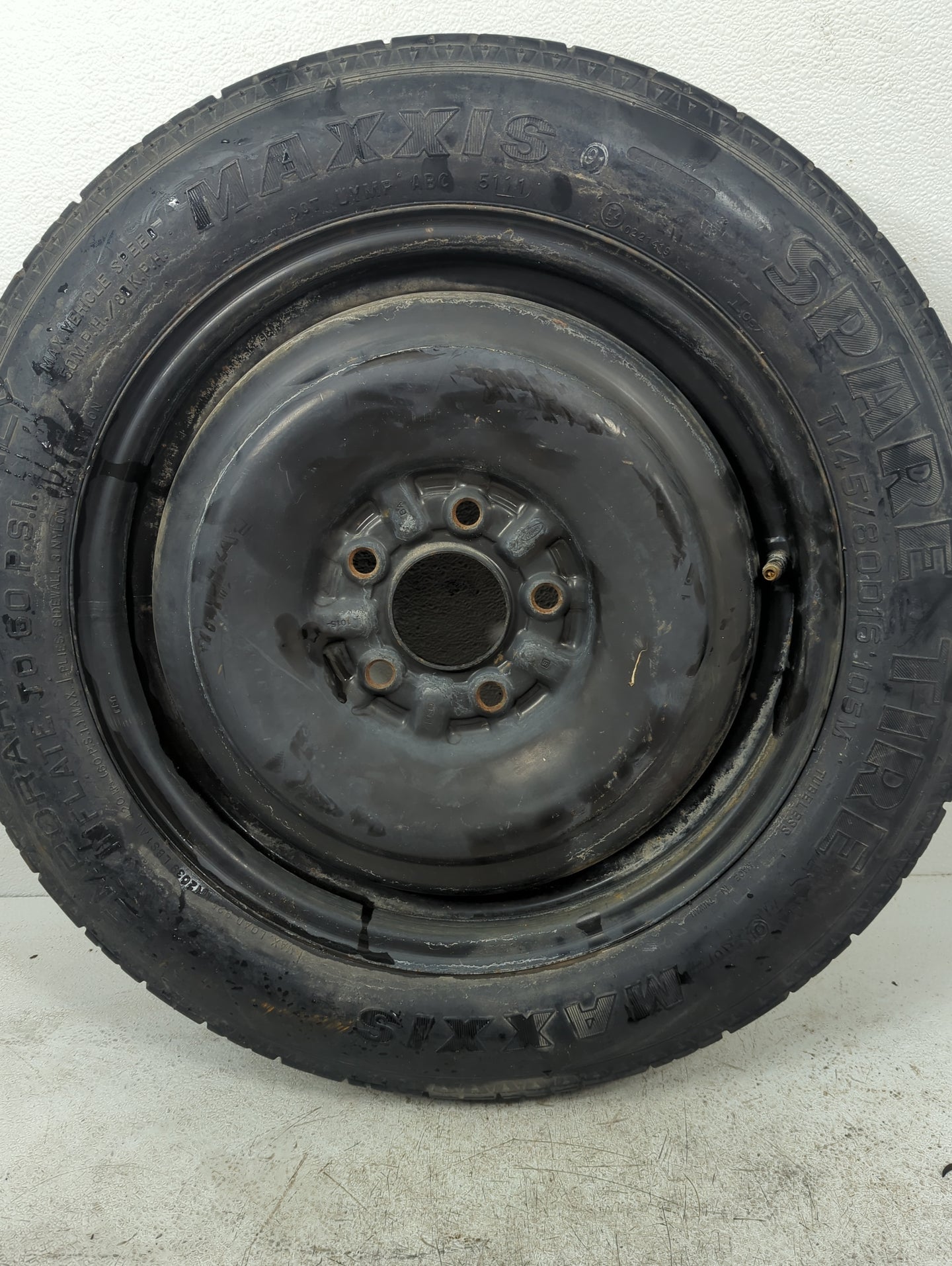 2006-2012 Ford Fusion Spare Donut Tire Wheel Rim Oem 5038433 - Oemusedautoparts1.com