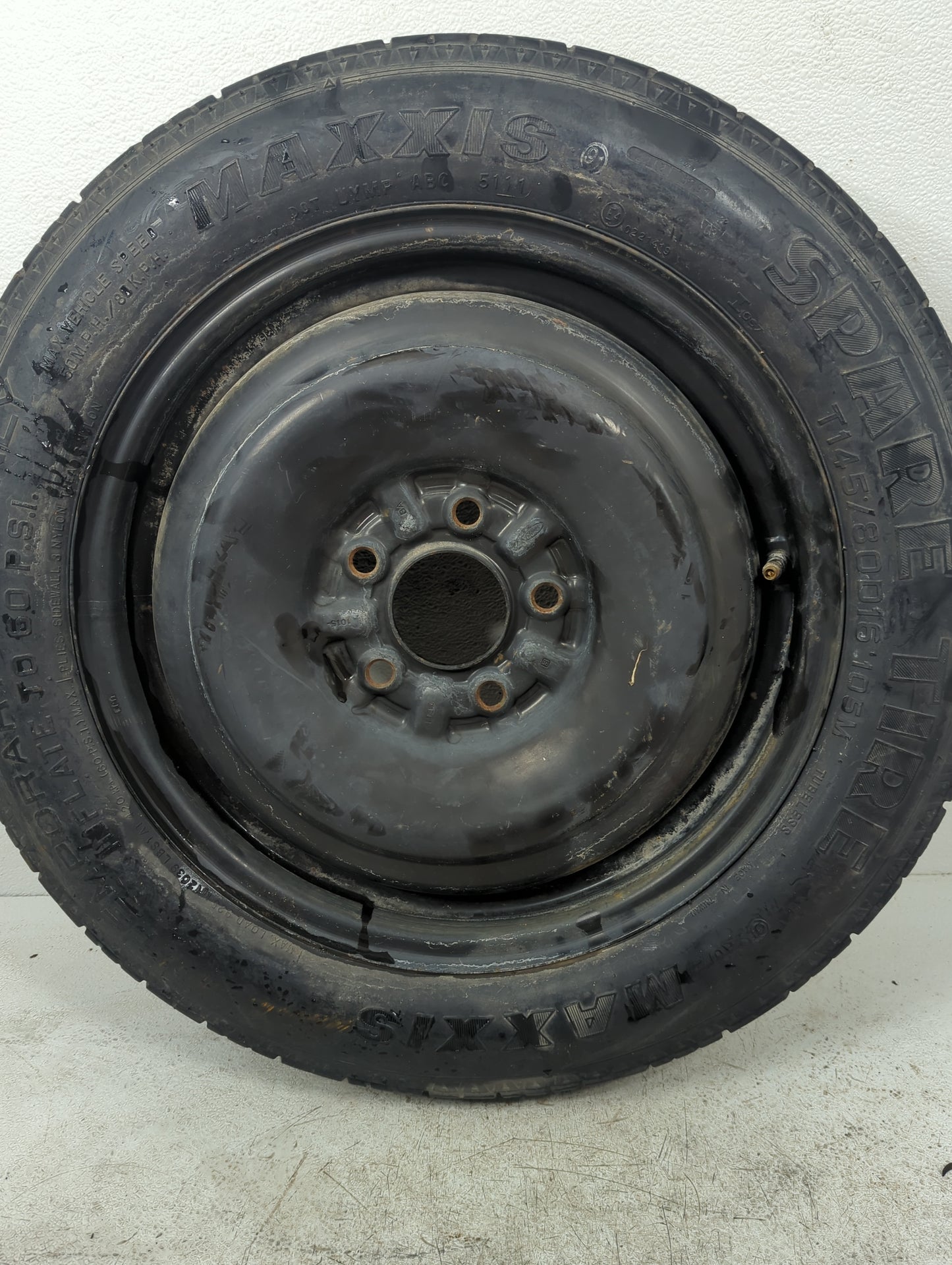 2006-2012 Ford Fusion Spare Donut Tire Wheel Rim Oem 5038433 - Oemusedautoparts1.com