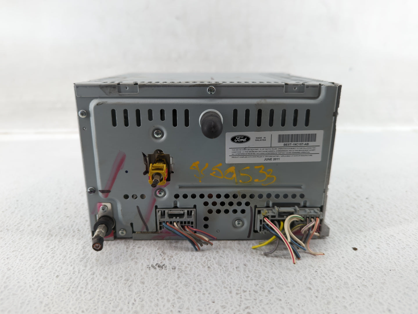 2011-2012 Ford Fusion Am Fm Cd Player Radio Receiver - Oemusedautoparts1.com
