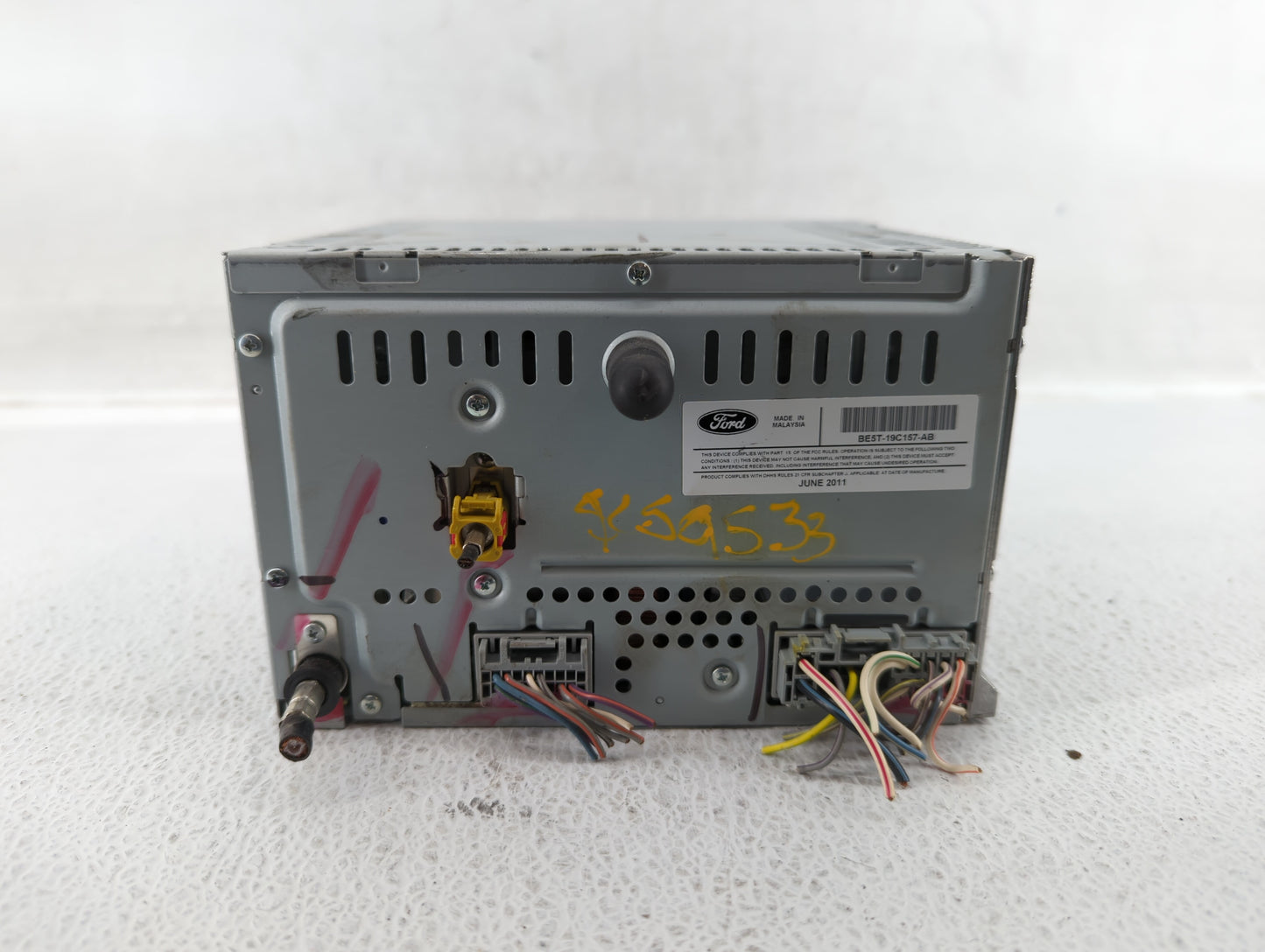 2011-2012 Ford Fusion Am Fm Cd Player Radio Receiver - Oemusedautoparts1.com