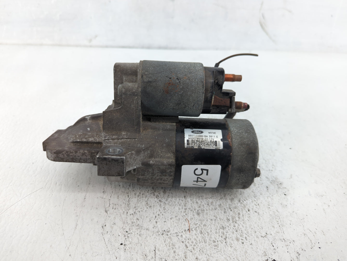 2011-2012 Ford Fusion Car Starter Motor Solenoid OEM P/N:M000T89181ZC BB5T-11000-BA Fits OEM Used Auto Parts - Oemusedautopa